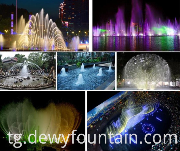 Musical Water Fountain Showing